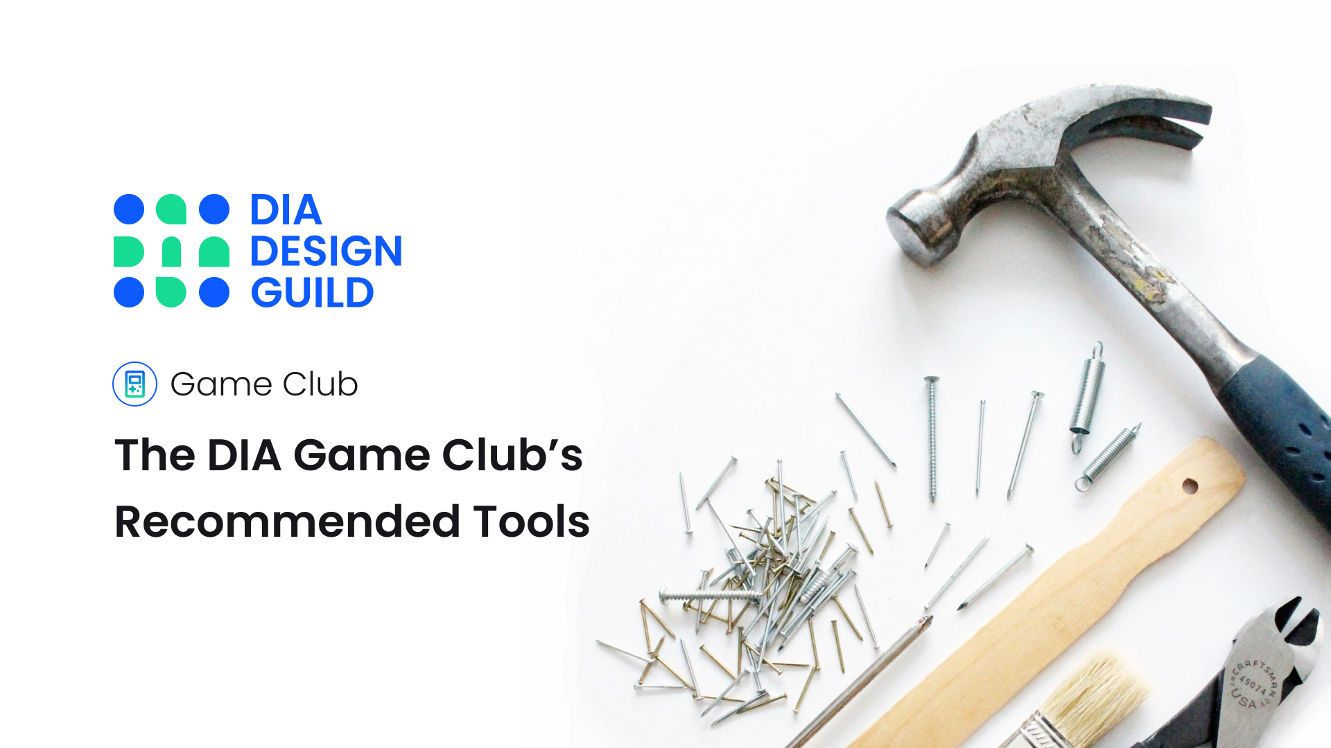 The DIA Game Club’s Recommended Tools
