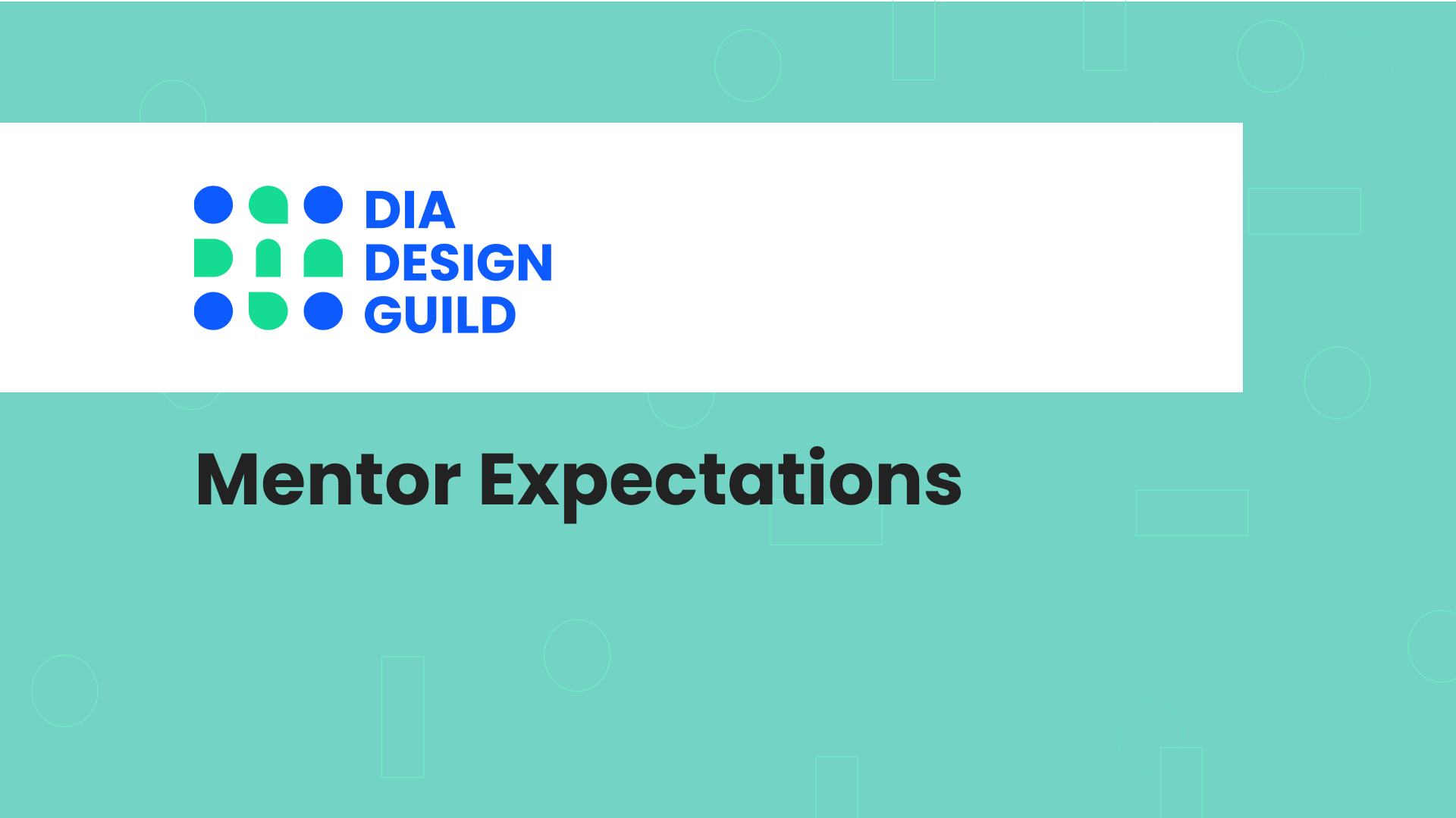 Be a mentor with DIA